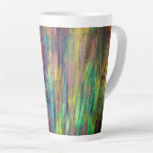 Latte Tasse "Stripe Design" (Rechte Ecke)