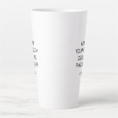 Latte-Tasse Tall 17oz. Milchtasse (Vorderseite)