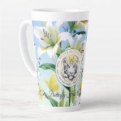 Latte Tasse Tiger (Linke Ecke)