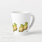 Latte Tasse: Tropische Früchte Milchtasse (Rechte Ecke)