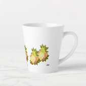 Latte Tasse: Tropische Früchte Milchtasse (Rechts)