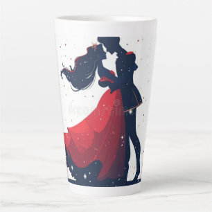 Latte Tasse und Kaffee-Tasse
