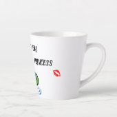 Latte Tasse Valentine's Day Funny Liebe Kiss Frog (Rechts)