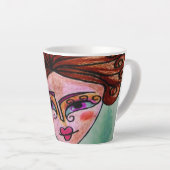 Latte Tasse (Whimsical Women - 01) (Rechte Ecke)