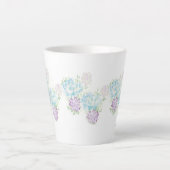 Latte Tasse: Wilde Blume Milchtasse (Vorderseite)