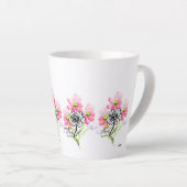 Latte-Tasse: Wilde Blumen Milchtasse (Rechte Ecke)