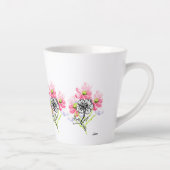 Latte-Tasse: Wilde Blumen Milchtasse (Rechts)