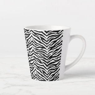 Latte Tasse-Zebra Print Milchtasse