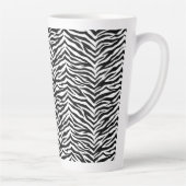 Latte Tasse-Zebra Print Milchtasse (Rechts)
