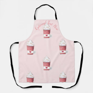Latte & Whipped Cream (Pink) Schürze