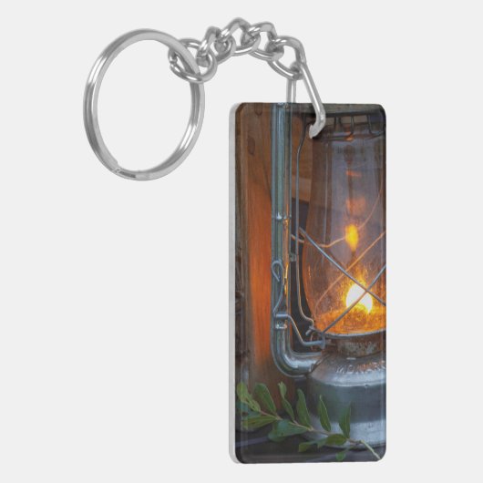 Lattern im Plains Camp, Krüger Nationalpark Schlüsselanhänger (Vorderseite links)