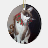 Lattes Weihnachten Keramik Ornament (Links)