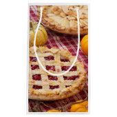 Lattice Cherry Pie und Apfelkuchen Kleine Geschenktüte (Vorderseite)