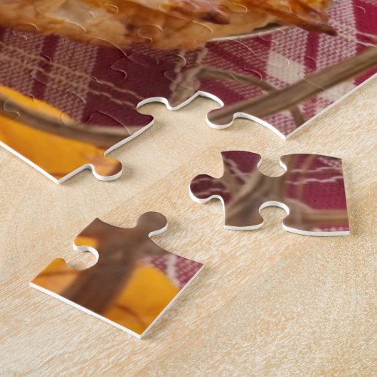 Lattice Cherry Pie und Apfelkuchen Puzzle (Seite)