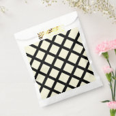 Lattice Fevor Taschen (Creme & Black) Geschenktütchen (Versiegelt)