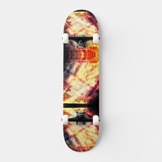 Lattice Fire Skateboard (Vorderseite)