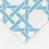 Lattice Fleece Blanket (Ecke)