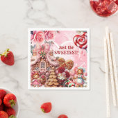 Lattice & Lace Valentine Gingerbread Napkins Serviette (Beispiel)