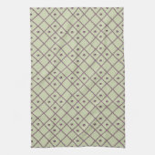 Lattice Pansy Tea Towel Geschirrtuch (Vertikal)