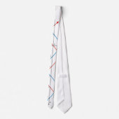 Lattich kurvt die sinusoid Diagrammmathematiksünde Krawatte (Rückseite)