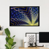 Latticwork Poster (Heimbüro)