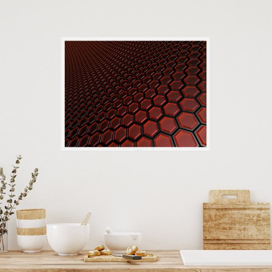 Latticwork Poster (Küche)