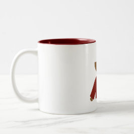 Latty Mug Zweifarbige Tasse