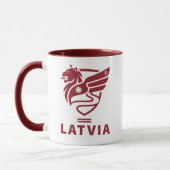 Latvia Baltic State Northern Europe Tasse (Links)