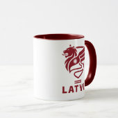 Latvia Baltic State Northern Europe Tasse (VorderseiteRechts)