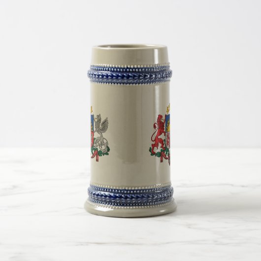 Latvia-Emblem Bierglas (Mittel)