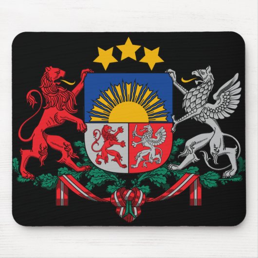 Latvia-Emblem Mousepad (Vorne)
