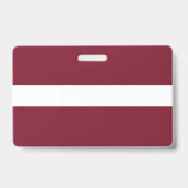 Latvia flag ausweis (Rückseite)