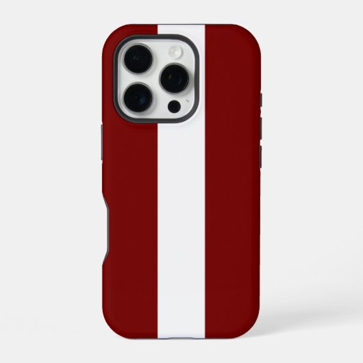 Latvia iPhone Hülle (Rückseite)