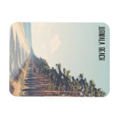 Latvia Jūrmala Beach Travel Magnet (Horizontal)
