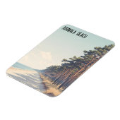 Latvia Jūrmala Beach Travel Magnet (Linke Seite)