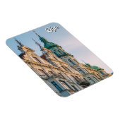 Latvia Riga Art Nouveau Travel Magnet (Rechte Seite)
