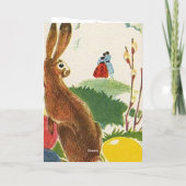 Latvian-Ostern-Karte Feiertagskarte (Rückseite)