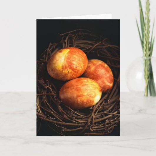 Latvian-Ostern-Karte Feiertagskarte (Vorderseite)