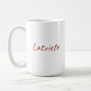 Latviete Kaffeetasse