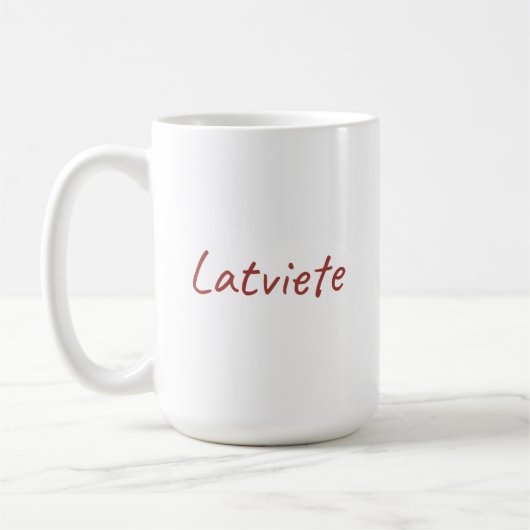 Latviete Kaffeetasse (Links)
