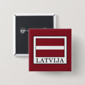 Latvija Button (Vorne & Hinten)