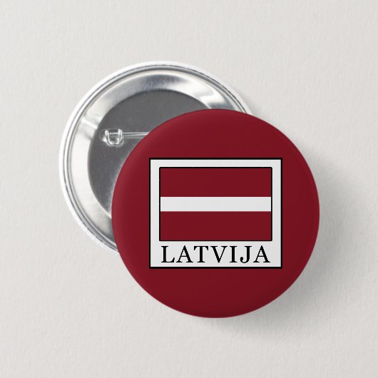 Latvija Button (Vorne & Hinten)