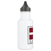 Latvija Edelstahlflasche (Links)
