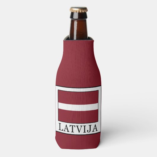 Latvija Flaschenkühler (Flaschenvorderseite)
