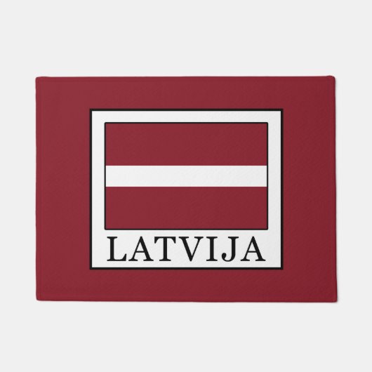 Latvija Fußmatte (Vorderseite)