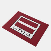 Latvija Fußmatte (Schrägansicht)