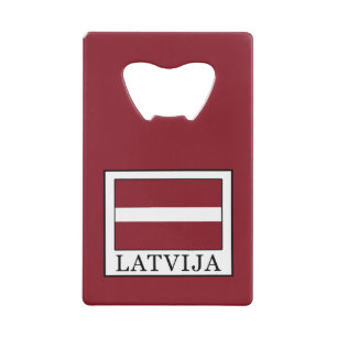 Latvija Geldbeutel Flaschenöffner