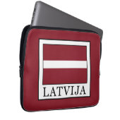 Latvija Laptopschutzhülle (Vorne Rechts)