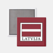 Latvija Magnet (Vorderseite/Rückseite)