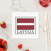 Latvija Serviette (Beispiel)